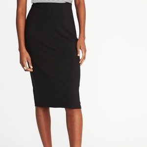 Old Navy Jersey Knit Pencil Skirt